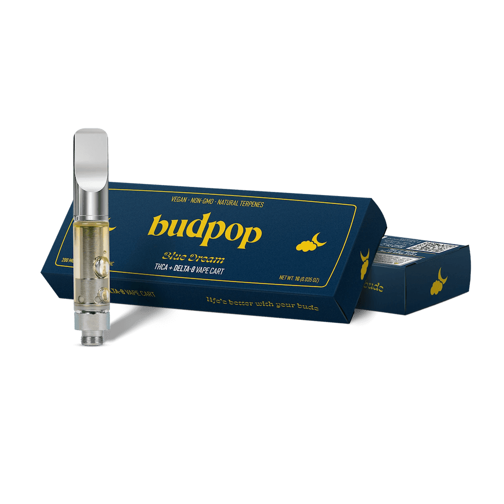 Blue Dream Vape Cartridge - THCa & Delta 8 Blue Dream Vape Cartridge - THCa & Delta 8